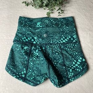 Lululemon spandex high wasted/ fold over